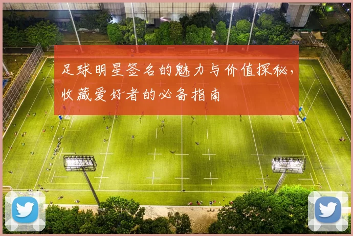 足球明星签名的魅力与价值探秘，收藏爱好者的必备指南